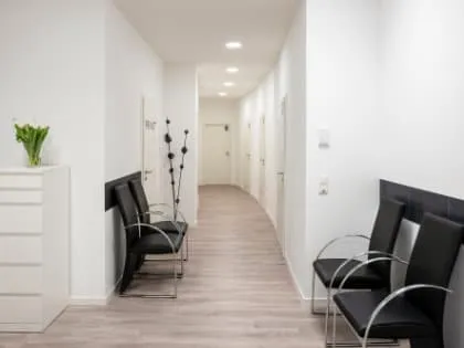 Wartezimmer der Praxis